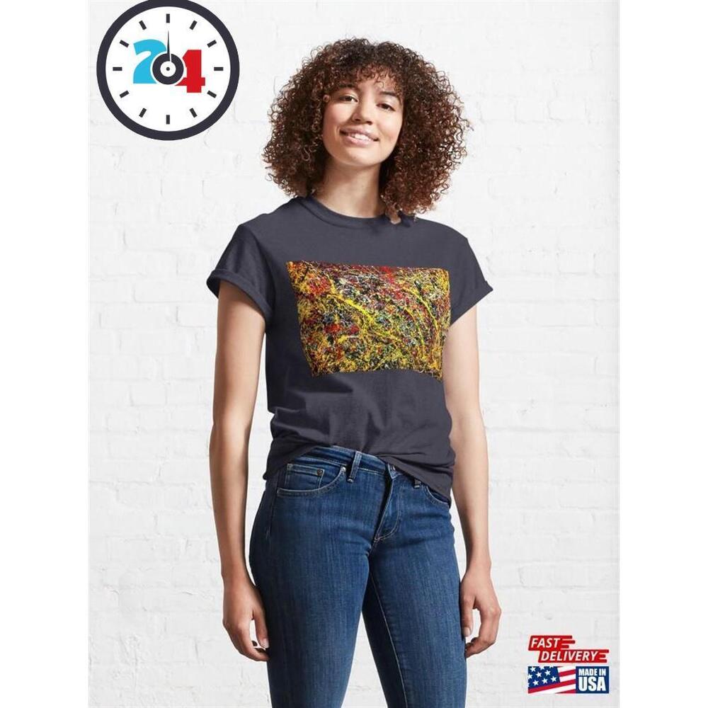 Jackson Pollock Classic T-Shirt  Unisex